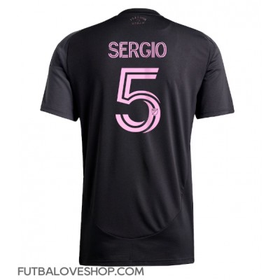 Dres Inter Miami Sergio Busquets #5 Preč 2025-26 Krátky Rukáv Dres Inter Miami Sergio Busquets #5 Preč 2025-26 Krátky Rukáv